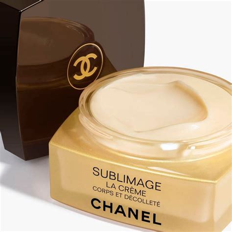 chanel _nudist_ decoltè tacco 12 cremìsi|SUBLIMAGE LA CRÈME CORPS ET DÉCOLLETÉ The .